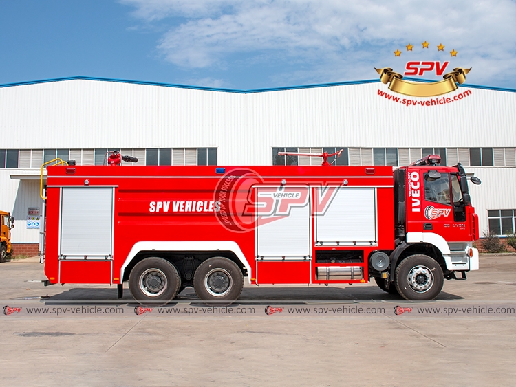 Dry Powder Water Foam Fire Truck IVECO - RS1